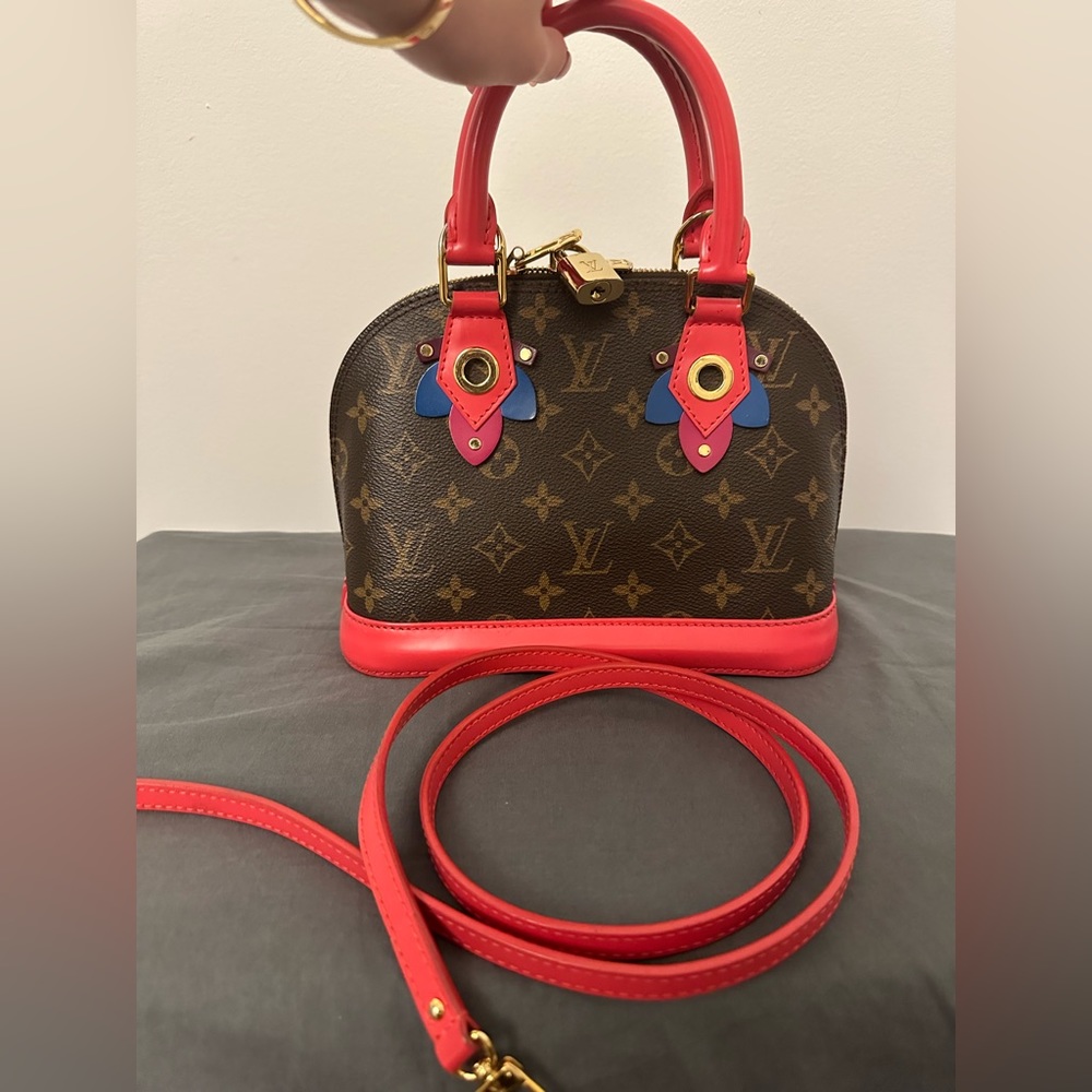 Louis Vuitton Alma BB Limited Edition Totem Monogram Canvas
